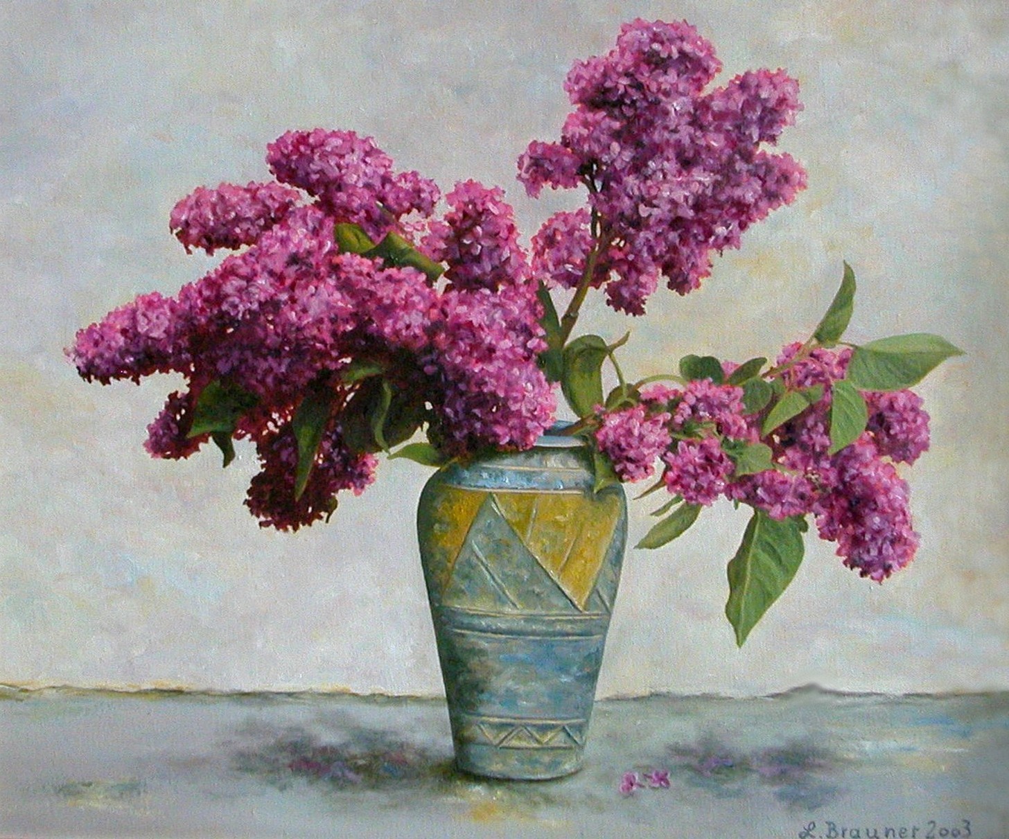 </p>
<h3>
<p style="color:#ffffff";>Lilac</h3>
<p></P>oil on canvas<br />50 x 60 cm